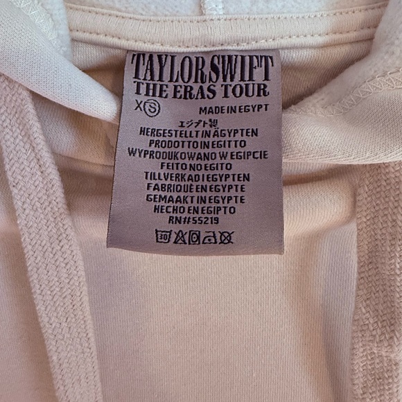 Taylor Swift Eras Tour Hoodie Size XS - Picture 4 of 5